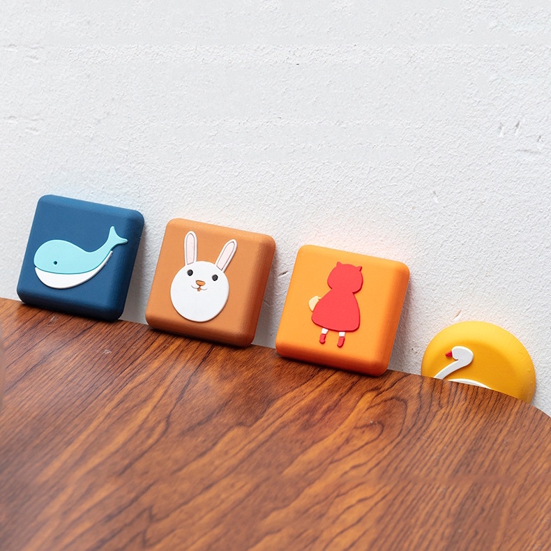 FENDER Miếng Chặn Cửa Bằng Cao Su Mềm Dày Dặn Chống Va Chạm Bảo Vệ An Toàn