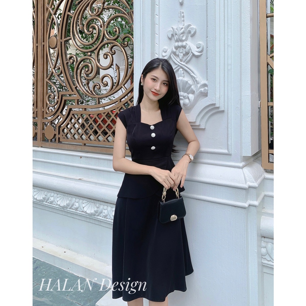 Đầm peplum công sở cao cấp