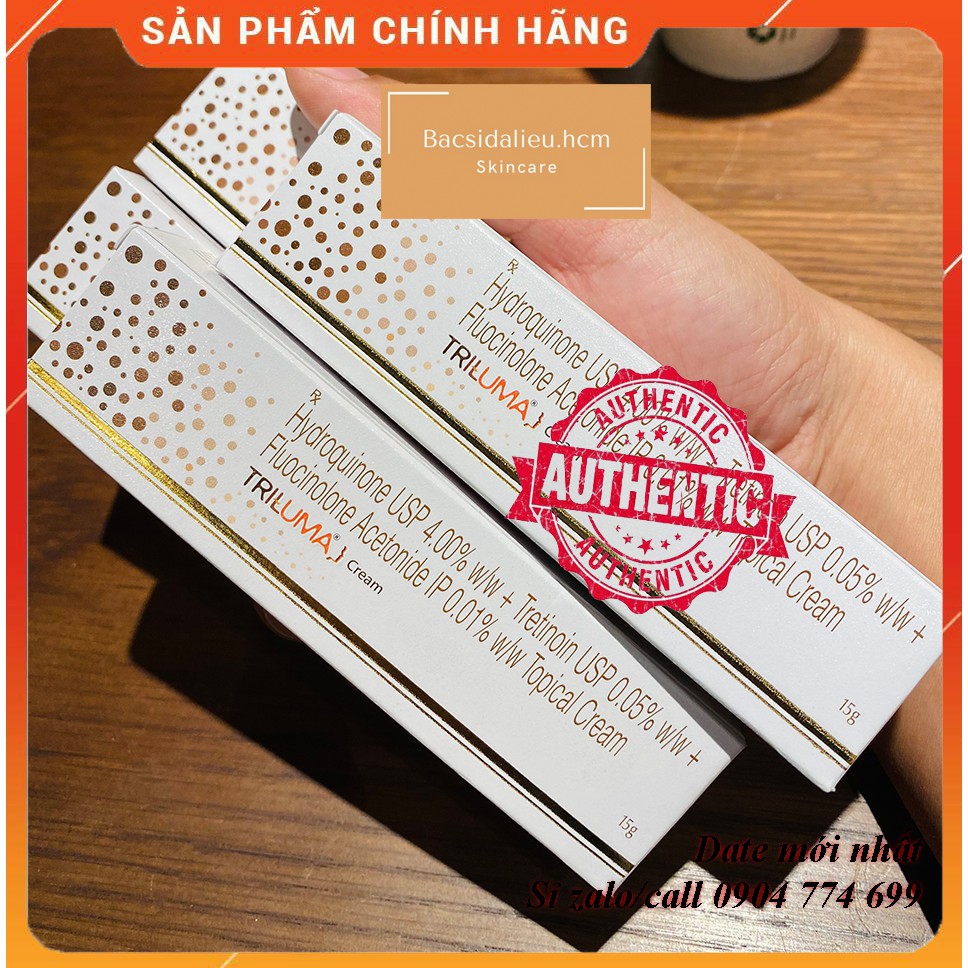 Triluma Ấn Độ (15g) kem giảm mờ thâm nám, dưỡng trắng sáng da, dạng cream | BigBuy360 - bigbuy360.vn