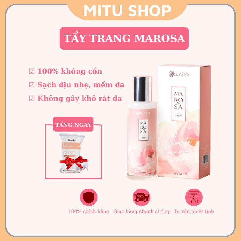 [Chính Hãng] Tẩy trang nhũ hóa Marosa Dưỡng Trắng, Mềm Da, Sạch Sâu, Loại Bỏ Dầu Thừa , Không Khô Da, An Toàn