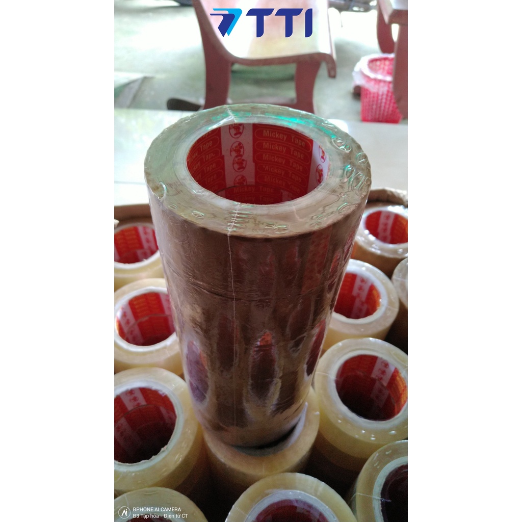 BĂNG KEO 200 Yard - 1.7kg/cây (6 cuộn/cây) LÕI MỎNG, SIÊU TIẾT KIỆM