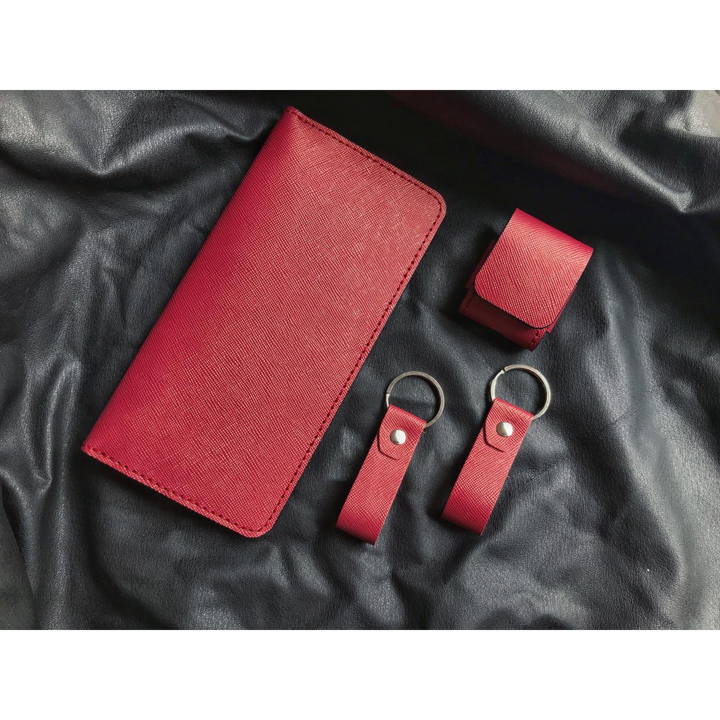 Ví dài kèm ngăn zipper - Ví da handmade cao cấp