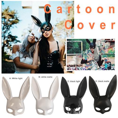 Mặt Nạ Tai Thỏ Hóa Trang Halloween