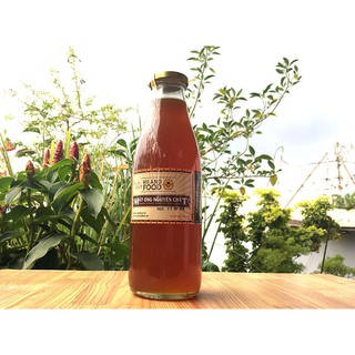 Combo 8 chai thủy tinh 1l nắp thiếc đựng mật ong, sữa, sinh tố