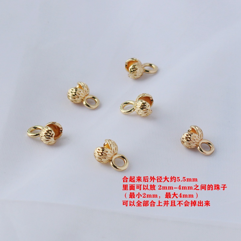 Khóa Cài Túi Xách Bằng Đồng 14k Màu Vàng diy