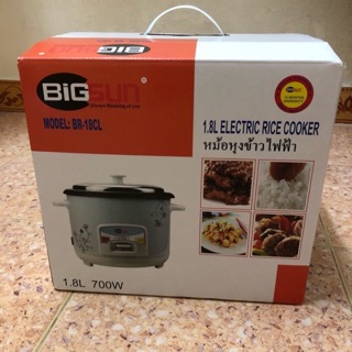 THANH LÝ NỒI CƠM ĐIỆN NẮP RỜI BIGSUN BR-18CL 1.8 LÍT