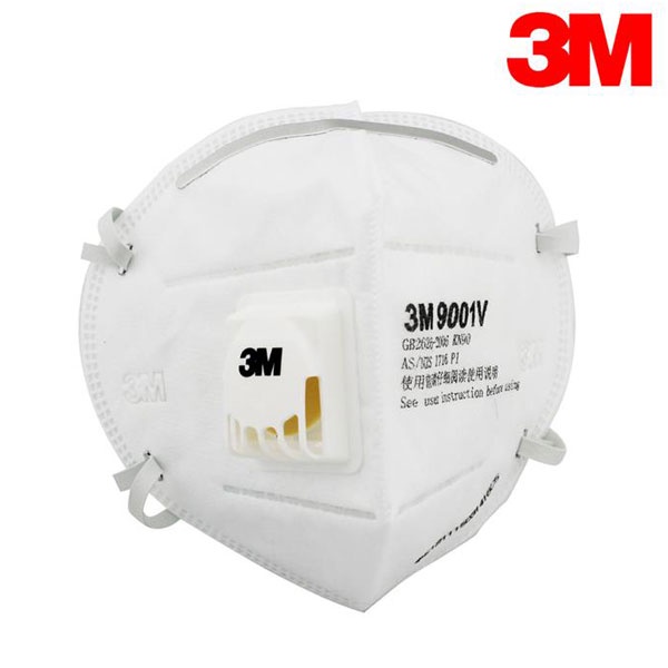 Khẩu trang 3M 9001v và 9001 cao cấp, kháng khuẩn, lọc bụi