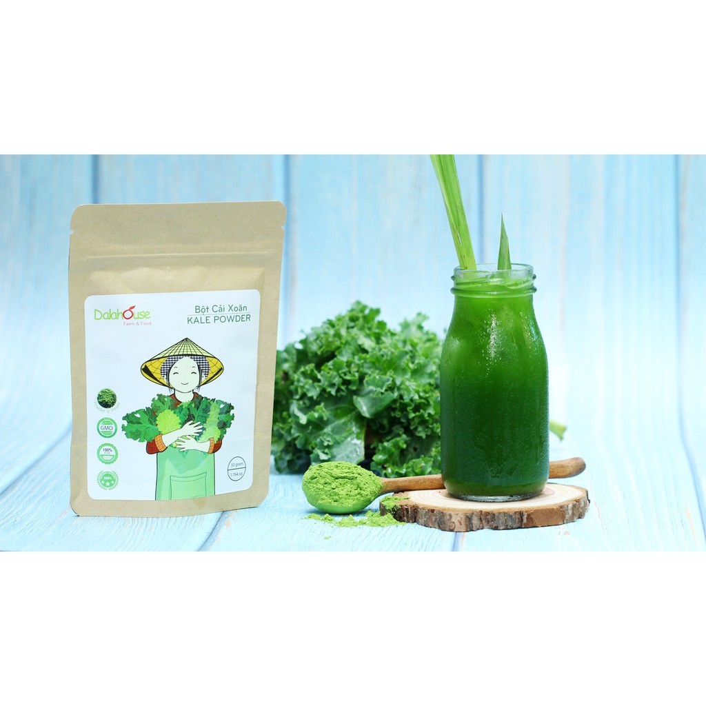 Bột cải xoăn (Kale) 100 % nguyên chất (50gr) (Kale powder) | BigBuy360 - bigbuy360.vn