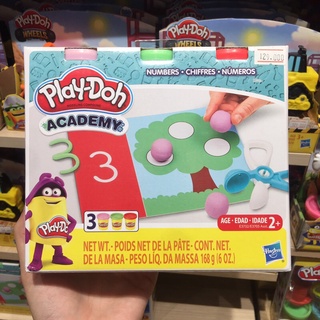 Đồ chơi đất nặn Playdoh khuôn số học kèm 3 hộp đất nặn