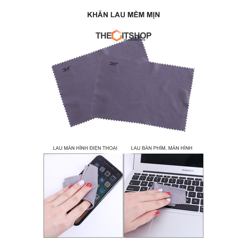 Combo dung dịch nano lau chùi vệ sinh màn hình, bàn phím cho máy tính, laptop, macbook