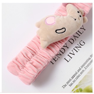 Băng đô rửa mặt hình chuột chũi cute BD09