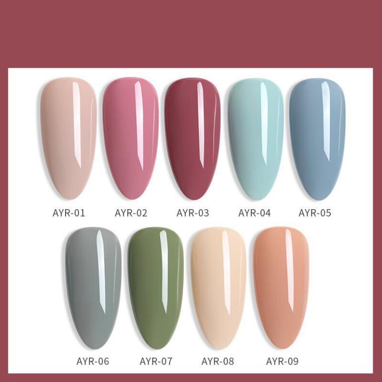 Sơn Gel AS vỏ đỏ Mã AYR ( Cam Kết Chính Hãng - làm khô sơn gel bằng máy hơ uvled )