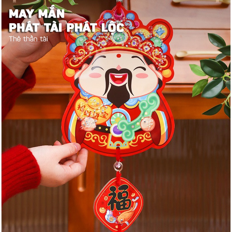 Liễn Treo Tường Trang Trí Ngày Tết Phước Lành Tài Lộc Size Lớn Cao Cấp
