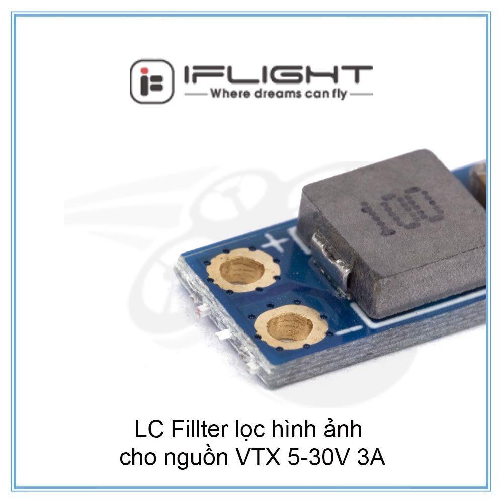 LC Fillter lọc hình ảnh cho nguồn VTX 5-30V 3A