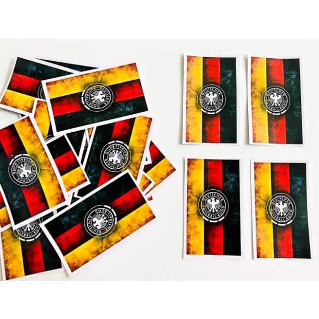STICKER LÁ CỜ DÁN TRANG TRÍ LAPTOP ĐIỆN THOẠI VALI MŨ BẢO HIỂM XE MÁY