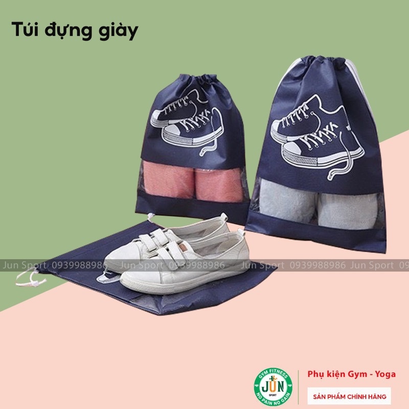 Túi Đựng Giày Đa Năng Jun Sport Chống Bụi Bẩn Size To 41x31cm