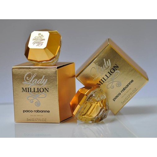 Nước hoa mini Nữ PACO RABANNE Lady Million 5ml