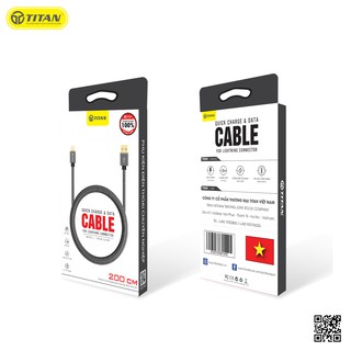CÁP SẠC LIGHTNING TITAN CA30