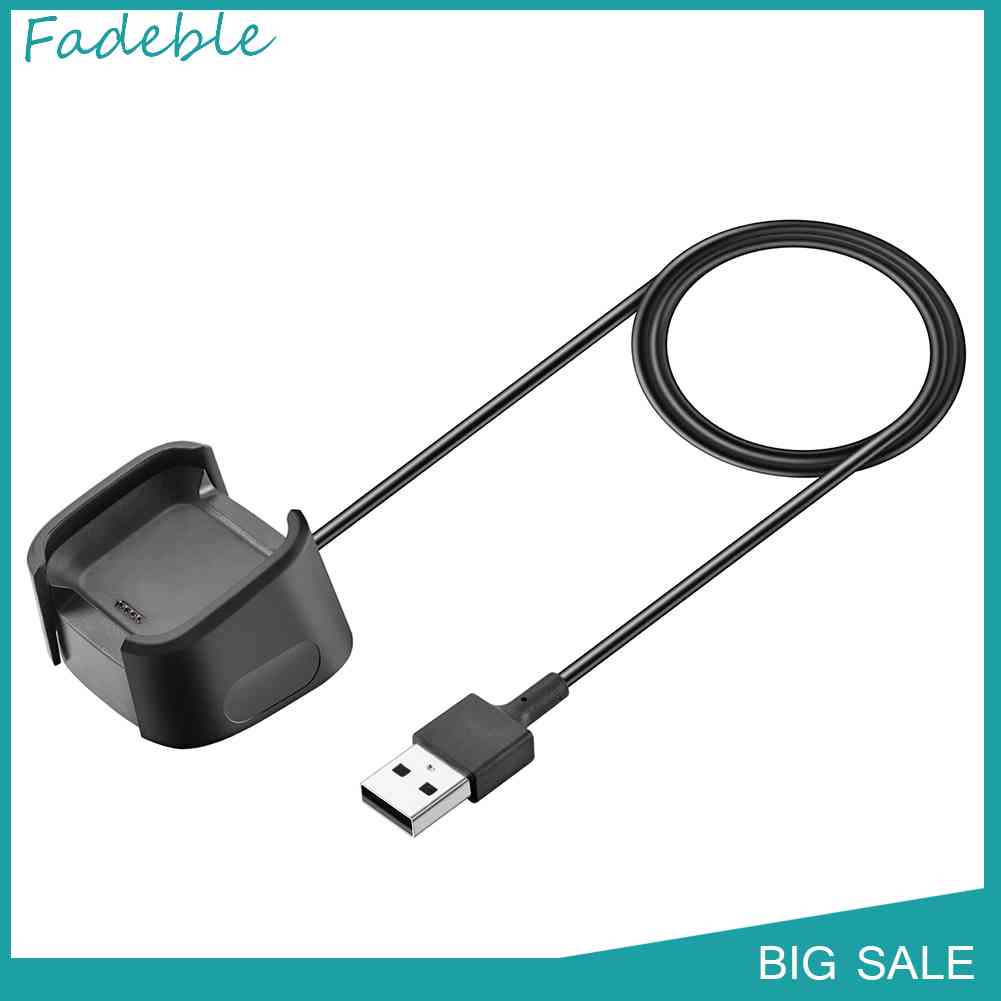 Dây Cáp Sạc USB 1m Cho Đồng Hồ Thông Minh Fitbit Versa Lite / Versa