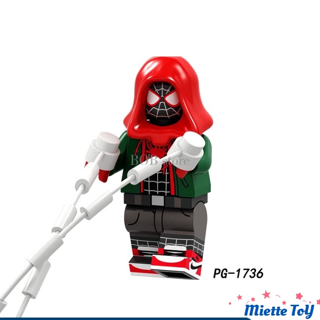 MIE Lego Minifigures Superhero Building Blocks Figurine Venom Hulk Spider-Woman Toy