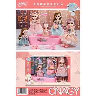 Bộ đồ chơi búp bê kèm phụ kiện nhà tắm