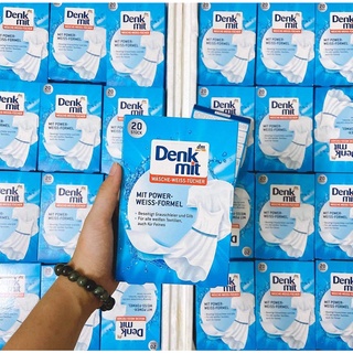 Tẩy trắng quần áo Denkmit 20 miếng
