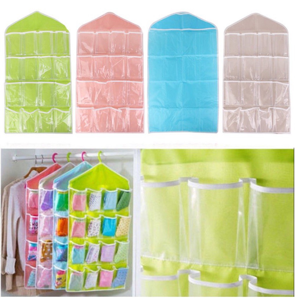 Túi Treo Đồ Đa Năng 16 Ngăn Đựng | Shopee Việt Nam