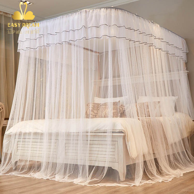 Mùng ( màn ) màn khung không khoan tường EASY DREAM chống muỗi trang trí phòng ngủ phòng cưới resort
