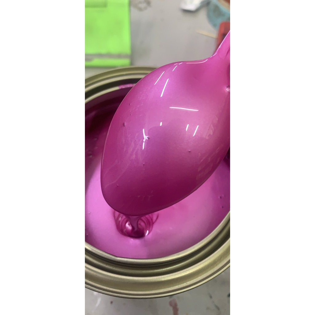 Sơn Màu Hồng Vision (Sơn Oto, Xe Máy ) Đóng Lon 1Kg