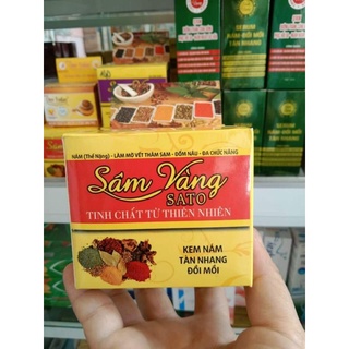 Kem sâm vàng sato 22g.