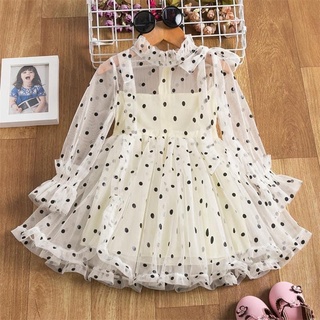 1M VẢI LƯỚI IN CHẤM BI MÀU DA