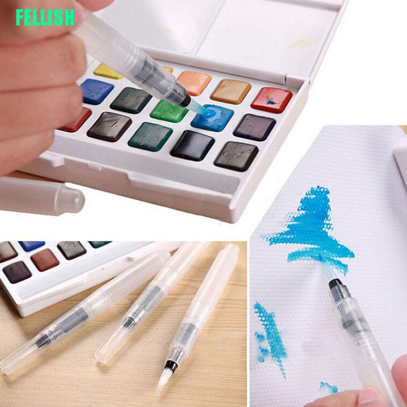 Bộ 3 Bút Lông Vẽ Màu Nước Chất Lượng Cao