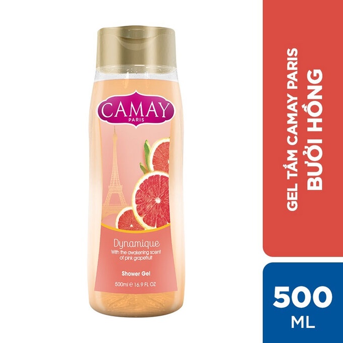 Gel Tắm Camay Paris Hương Hoa Hồng / Lavender 500ml