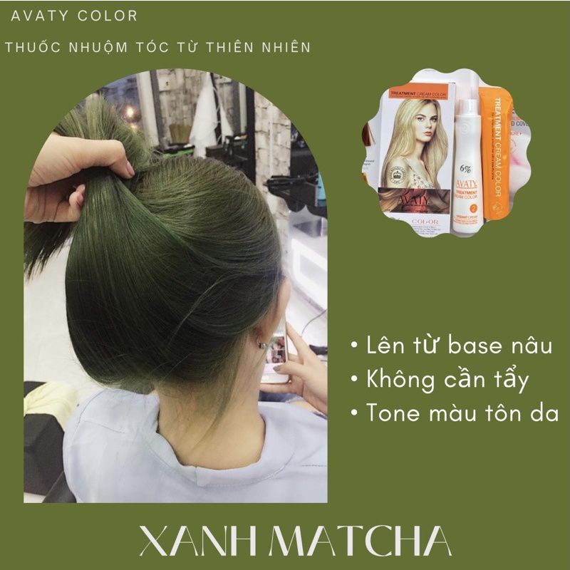 Nhuộm siêu dưỡng  phụ bạc, thời trang AVATY tại nhà và salon