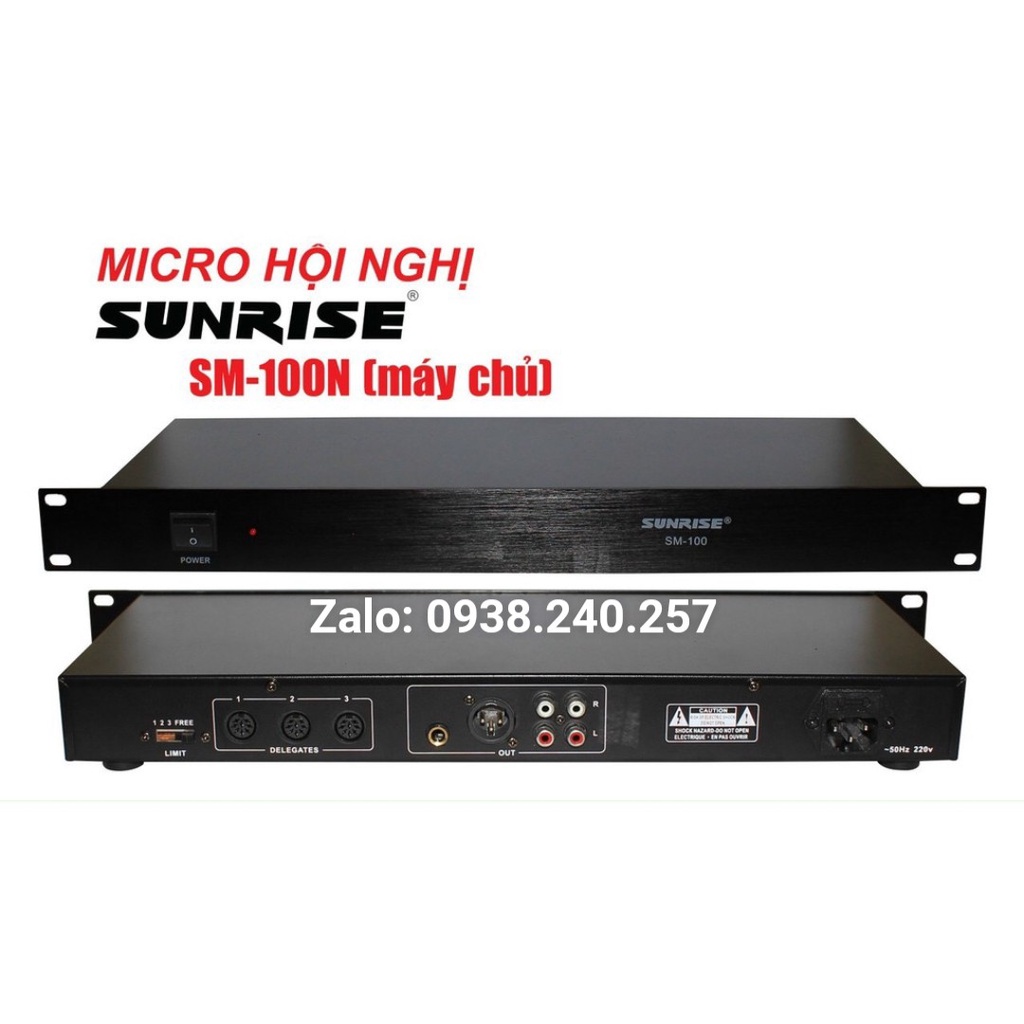 Máy chủ micro hội nghị sunrise SM-100N