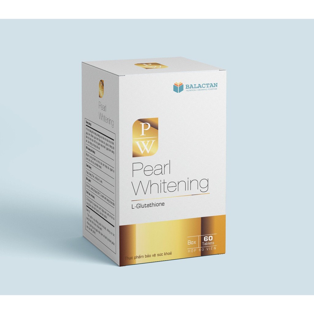 Viên Uống Trắng Da Toàn Thân Pearl Whitening - Giúp Trắng Da, Mờ Nám, Tàn Nhang