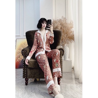 BỘ PYJAMA DÀI LOANG XINH