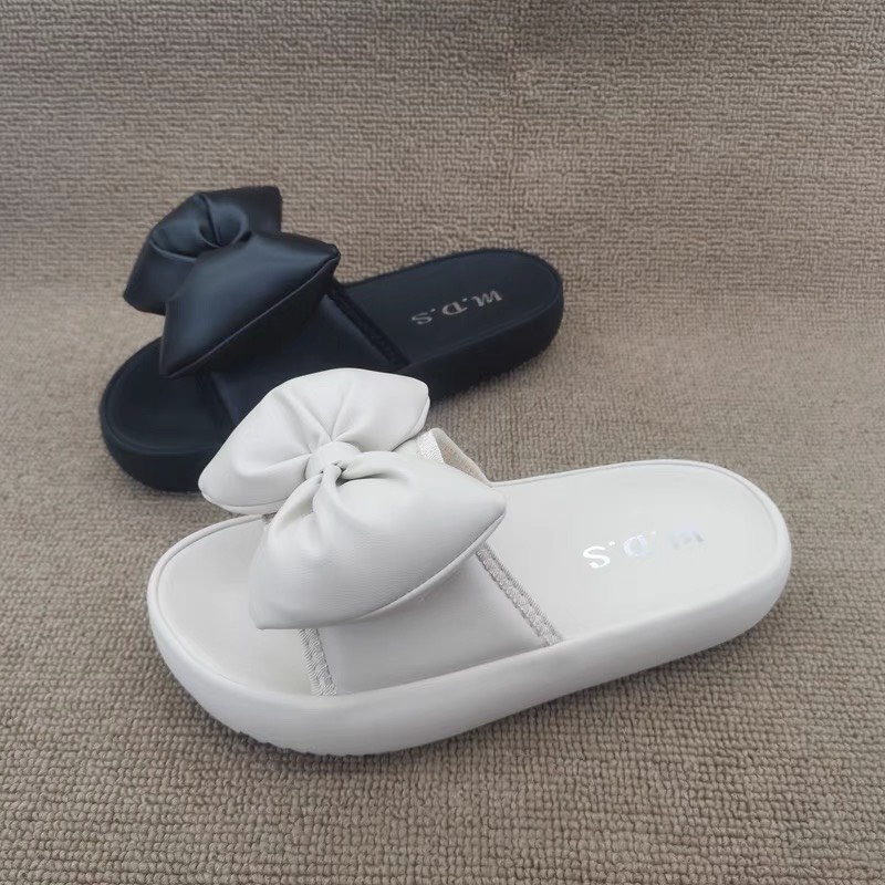 Dép Quai Ngang Nữ Bánh Mì QC Cao 3cm Cao Cấp TRINH LÊ SHOP GIÀY DÉP TL285