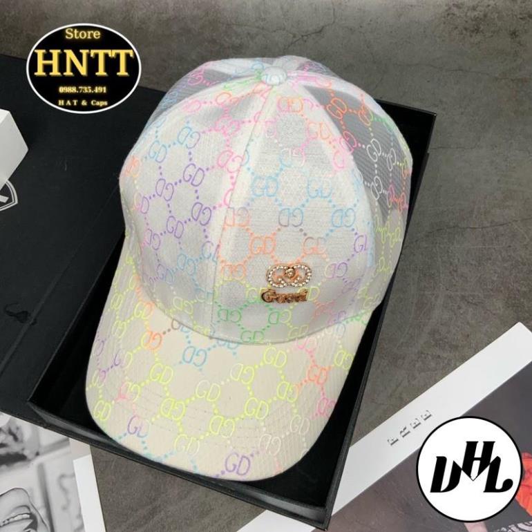 Mũ Lưới Trai Gucci Đính Logo Đuôi Sọc Full Tem , Form Chuẩn Thời Trang Nam Nữ