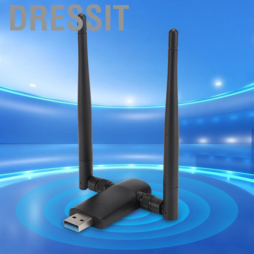 Ăng Ten Wifi Không Dây Mt7612un 5g 1200m Có Khe Cắm Thẻ Mạng Usb 3.0