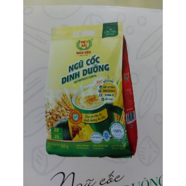 Bột Ngũ cốc Dinh Dưỡng 500gr (20 gói)