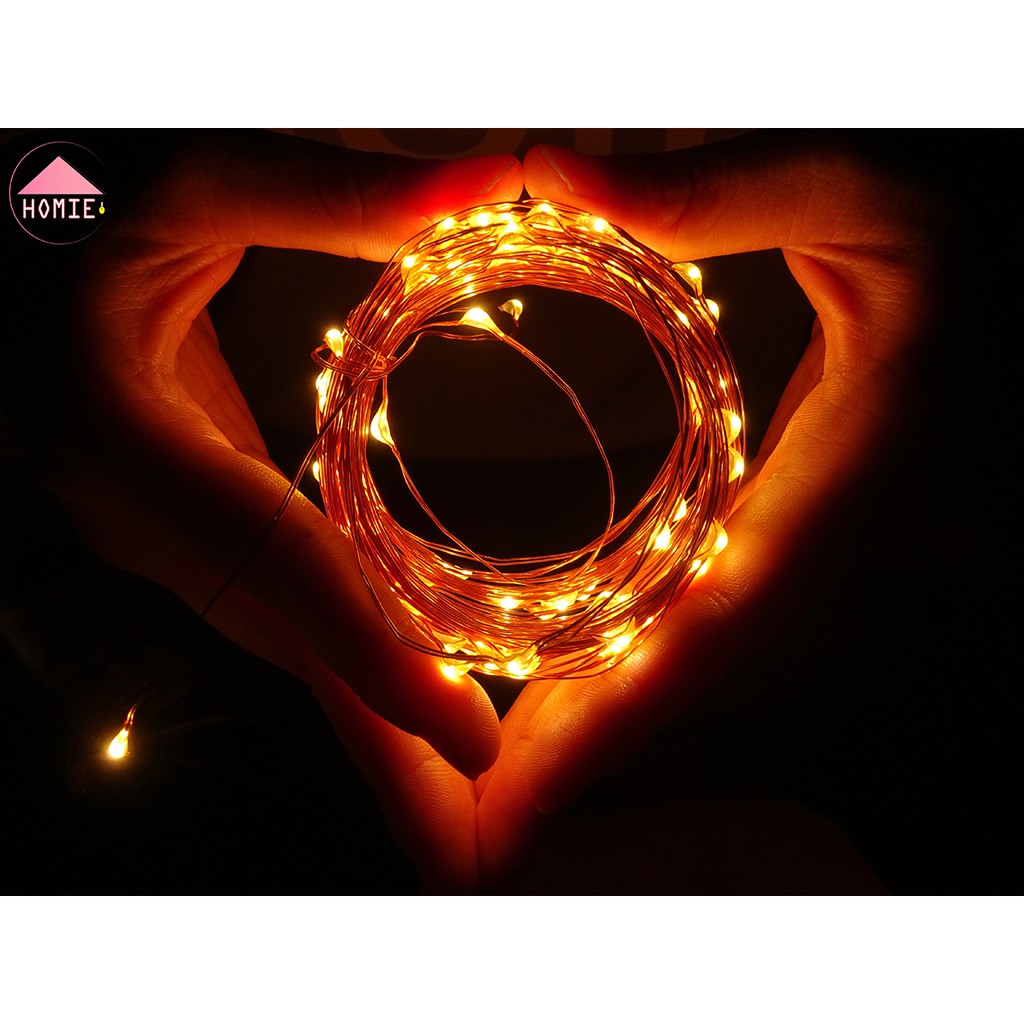 Dây đèn đom đóm LED Fairy Light trang trí đa năng