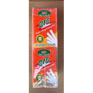 Hộp 10 viên phấn trắng không bụi Mic