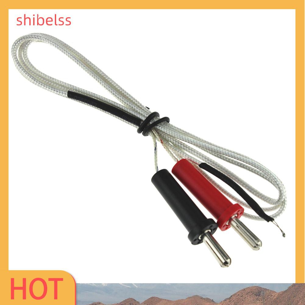 （ʚshibelss）TP-01A K-type 100cm Length Wire Temperature Test Thermocouple Sensor Probe