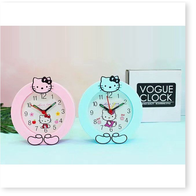 Đồng hồ để bàn SALE ️ Đồng hồ để bàn Hello Kitty giúp bạn đo thời gian, hẹn giờ  và trang trí căn phòng 5444