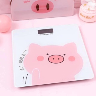 Cân điện tử heo hồng