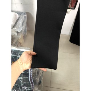 Quần Tây coton lưng thun ống đứng!!