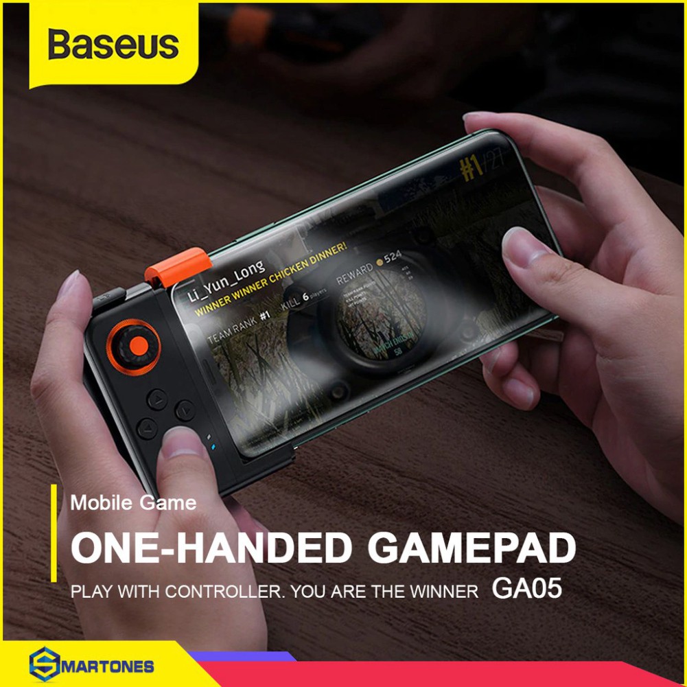 Tay cầm điều khiển không dây Baseus Gamo GA05, hỗ trợ chơi game điện thoại PUBG Fornite Call of Duty...