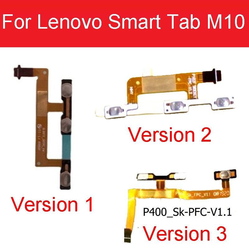 Mạch Nút Âm Lượng Cho Lenovo Smart Tab M10 FHD Plus LTE / WIFI TB-X606X TB-X606F M10 LTE / WIFI TB-X605F TB-X605L