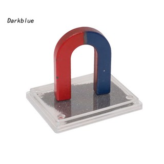 DKBL_Children Science Bar Ring Horseshoe Compass Magnet Car Kit Experiment Tools
